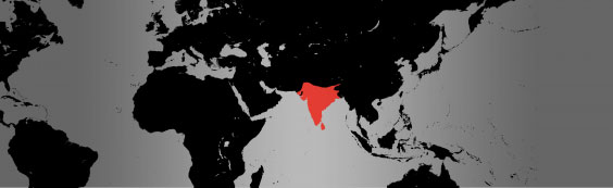 indian python map